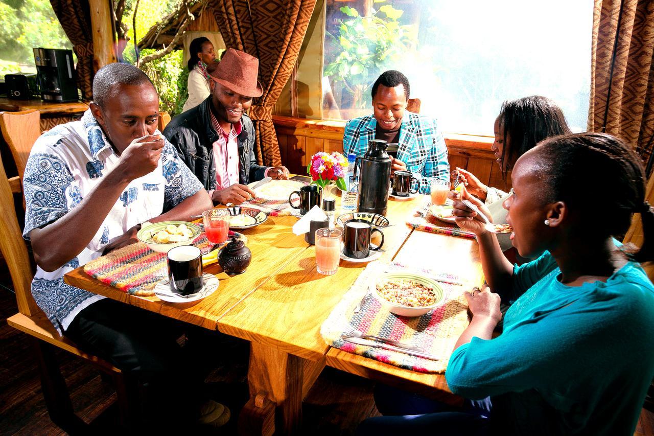 Rhino Watch Safarilodge Mweiga Eksteriør billede