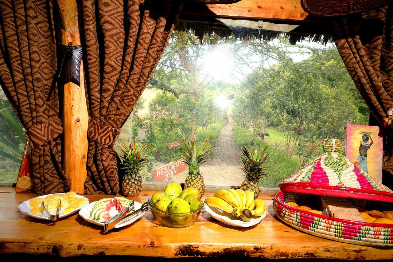 Rhino Watch Safarilodge Mweiga Eksteriør billede