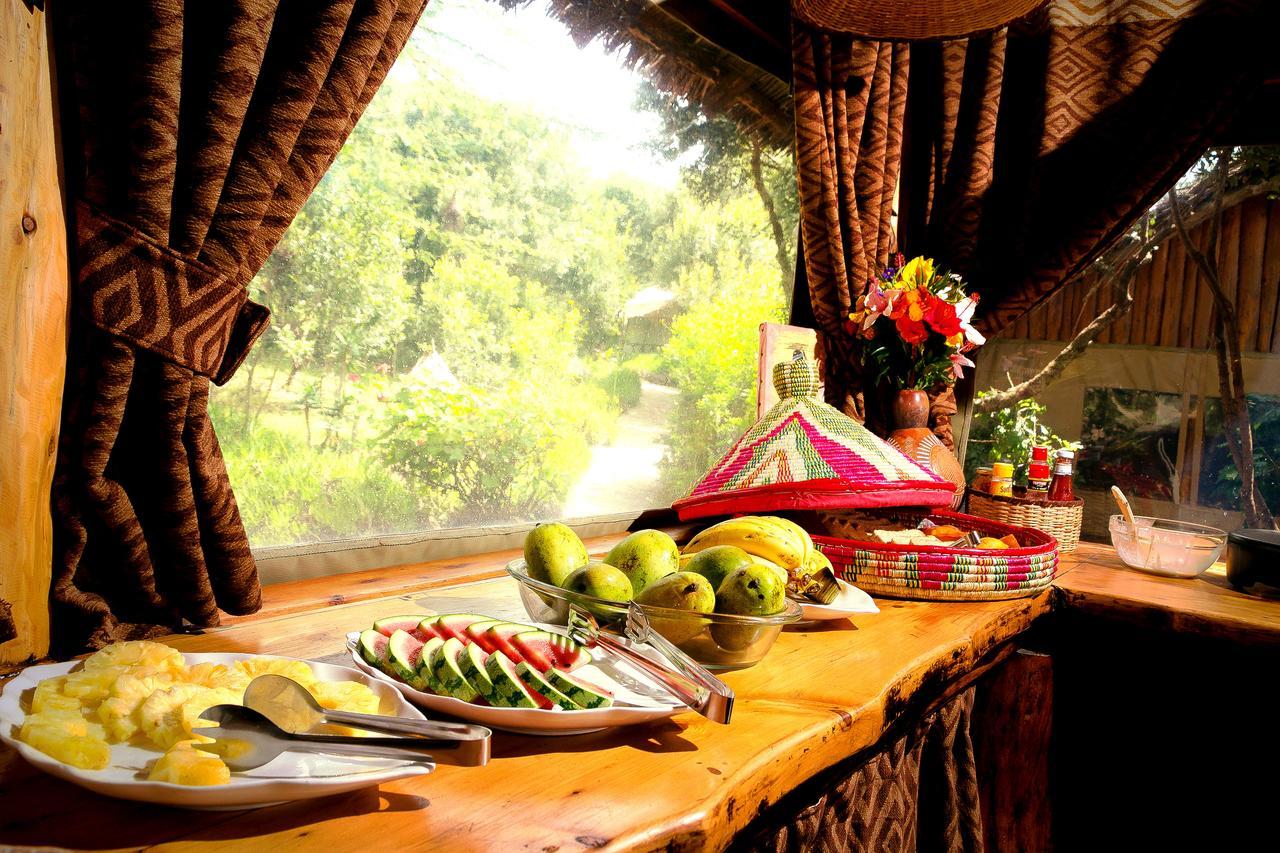 Rhino Watch Safarilodge Mweiga Eksteriør billede